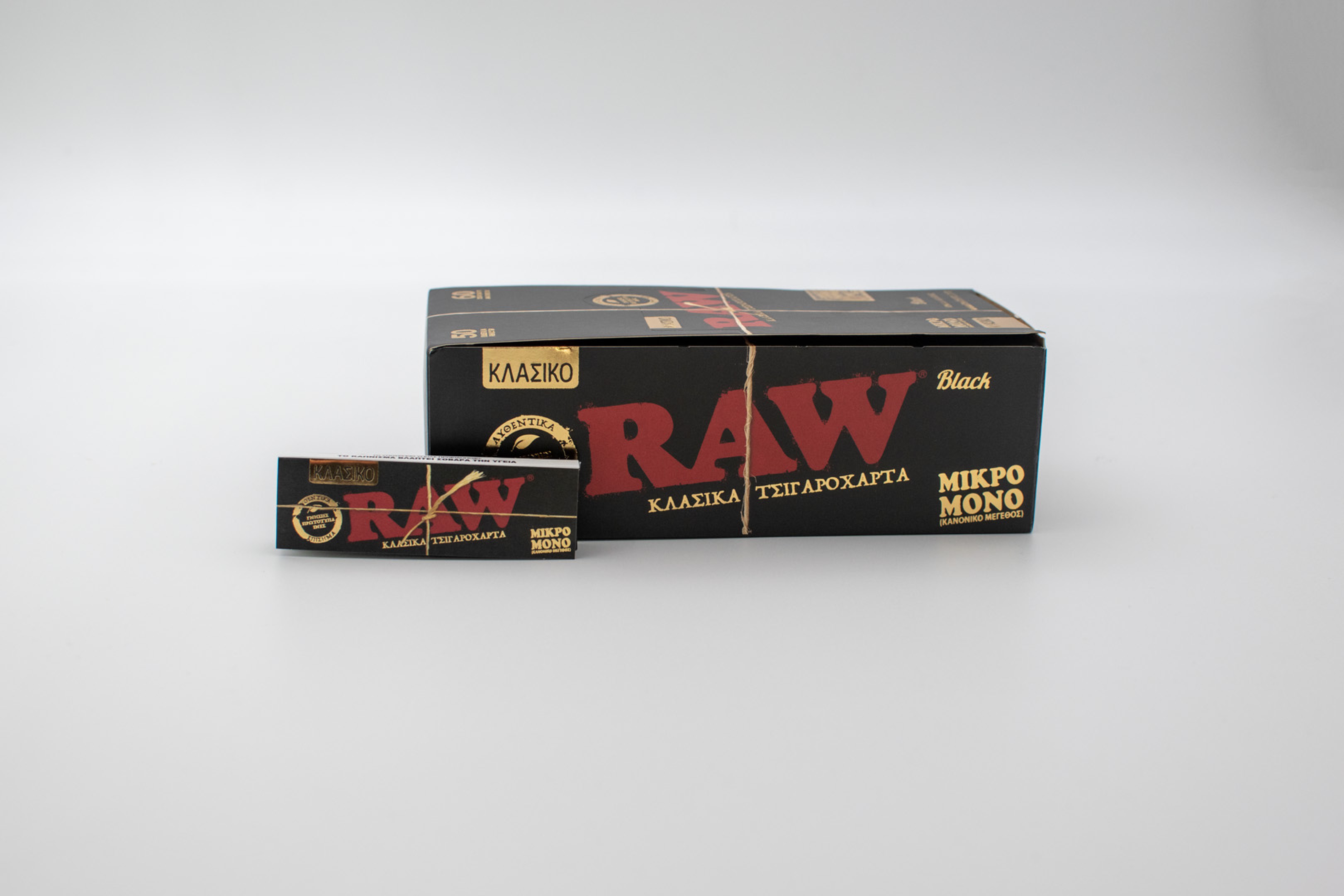 RAW ΜΑΥΡΟ ΜΙΚΡΟ ΚΛΑΣΙΚΟ 60φ