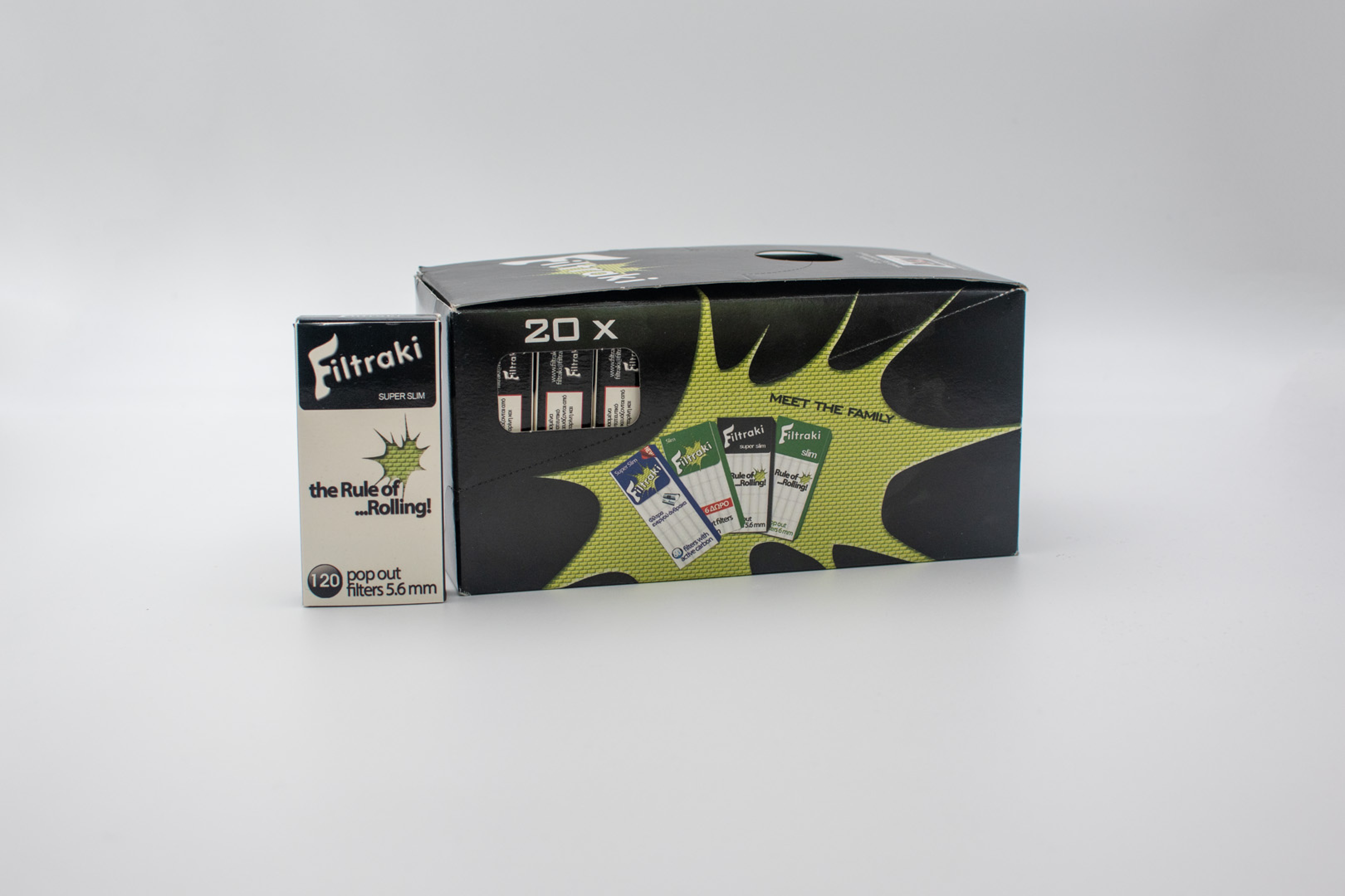 FILTRAKI 120 TIPS SUPER SLIM