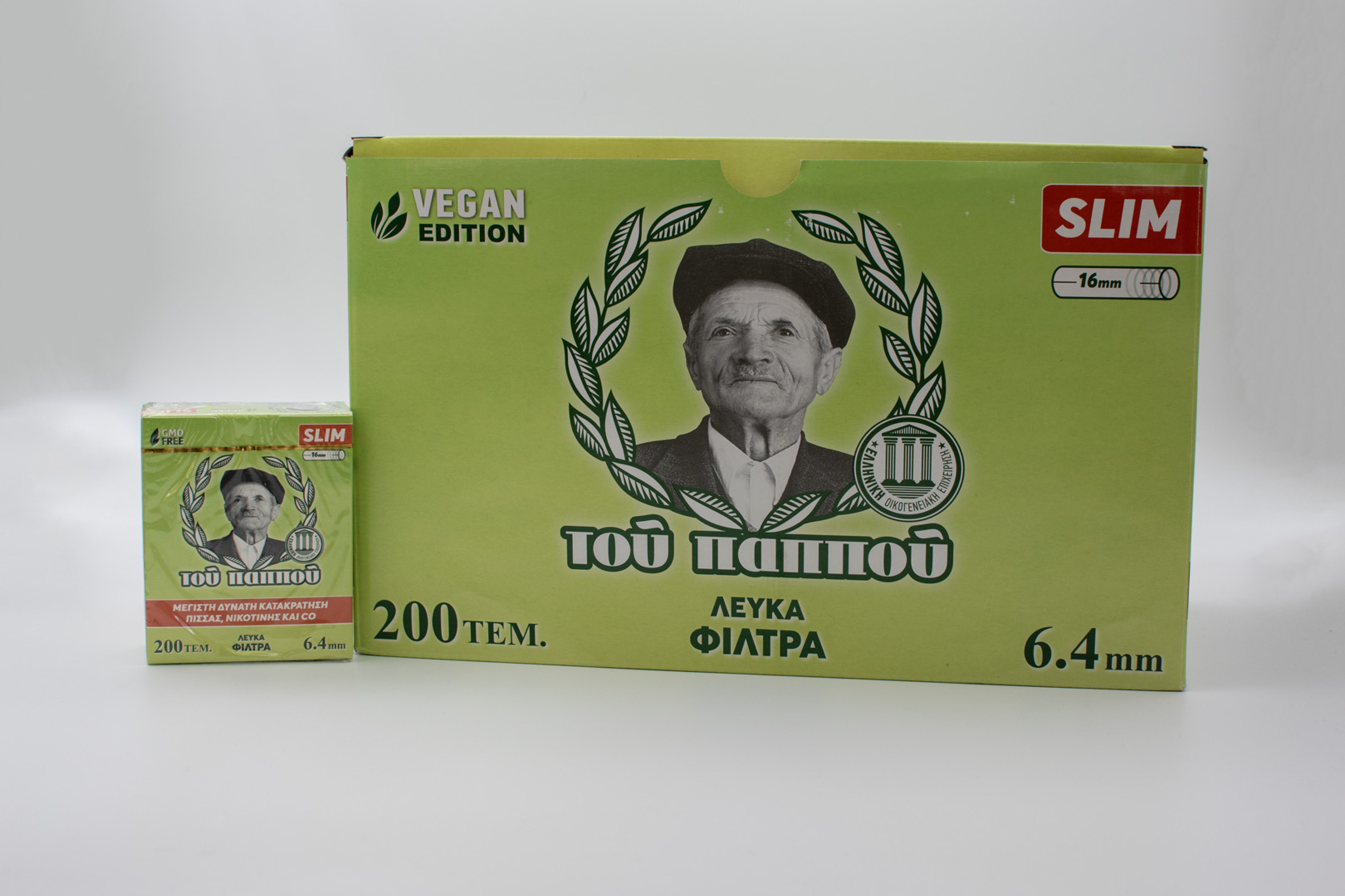 ΦΙΛΤΡΑ ΤΟΥ ΠΑΠΠΟΥ ΜΑΚΡΥ 6,4mm 200τεμ