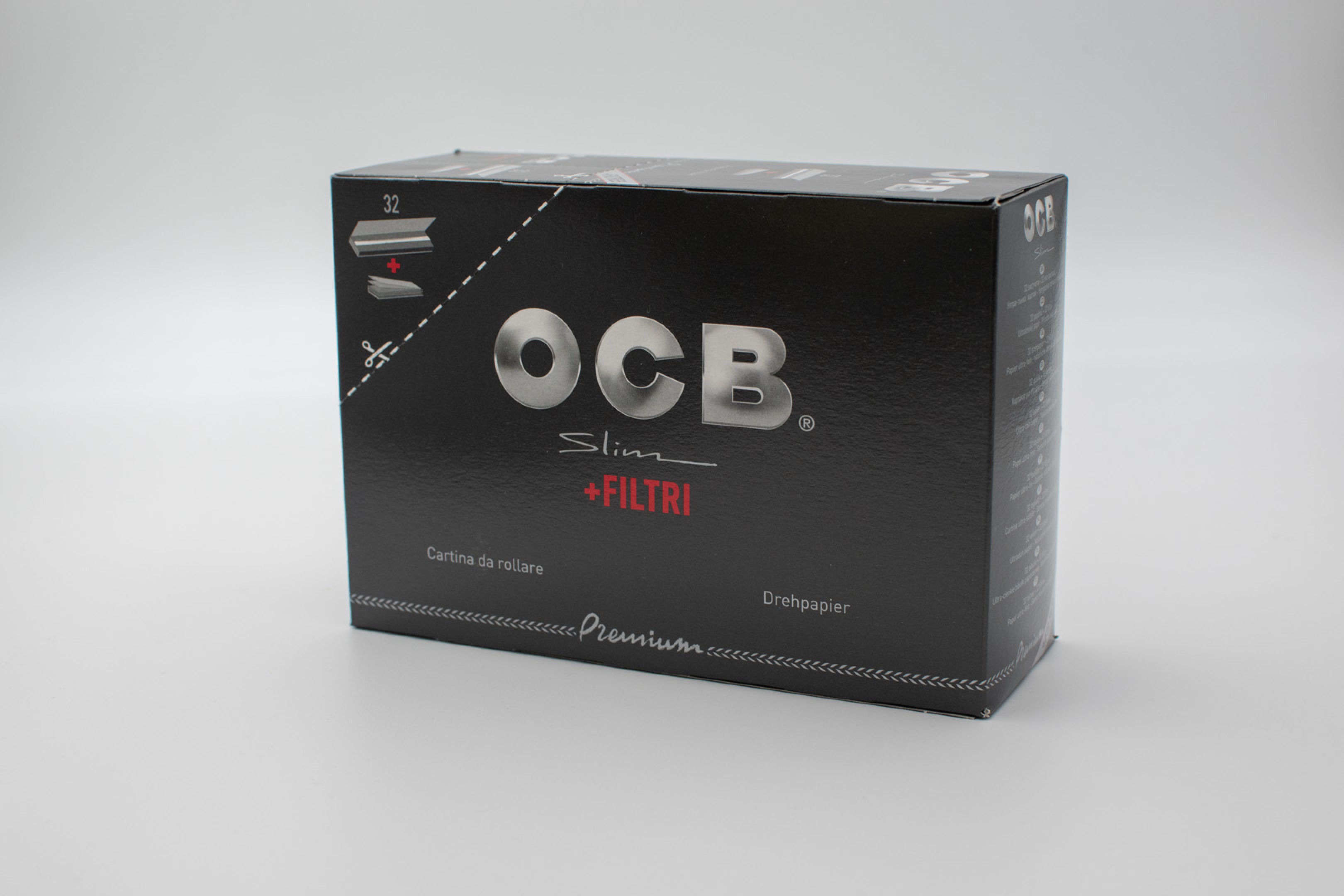 OCB ΜΑΥΡΟ ΜΕΓΑΛΟ ΜΕ ΤΖΙΒΑΝΑ ΧΑΡΤΑΚΙΑ