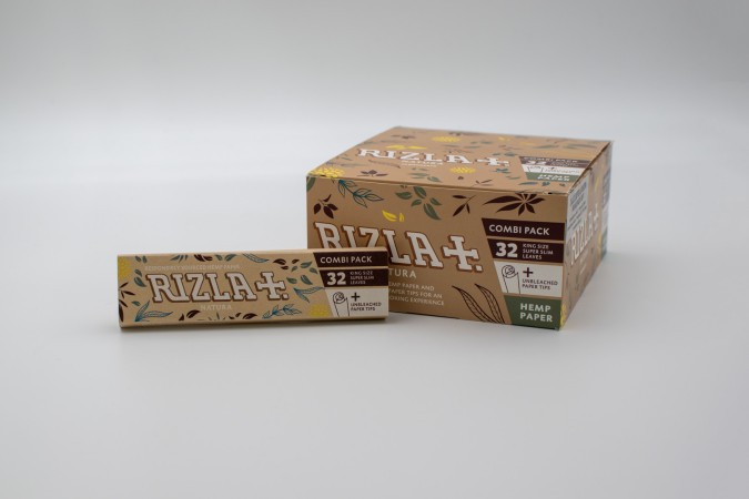 RIZLA Combi NATURAL Slim ΜΕΓΑΛΑ ΧΑΡΤΑΚΙΑ