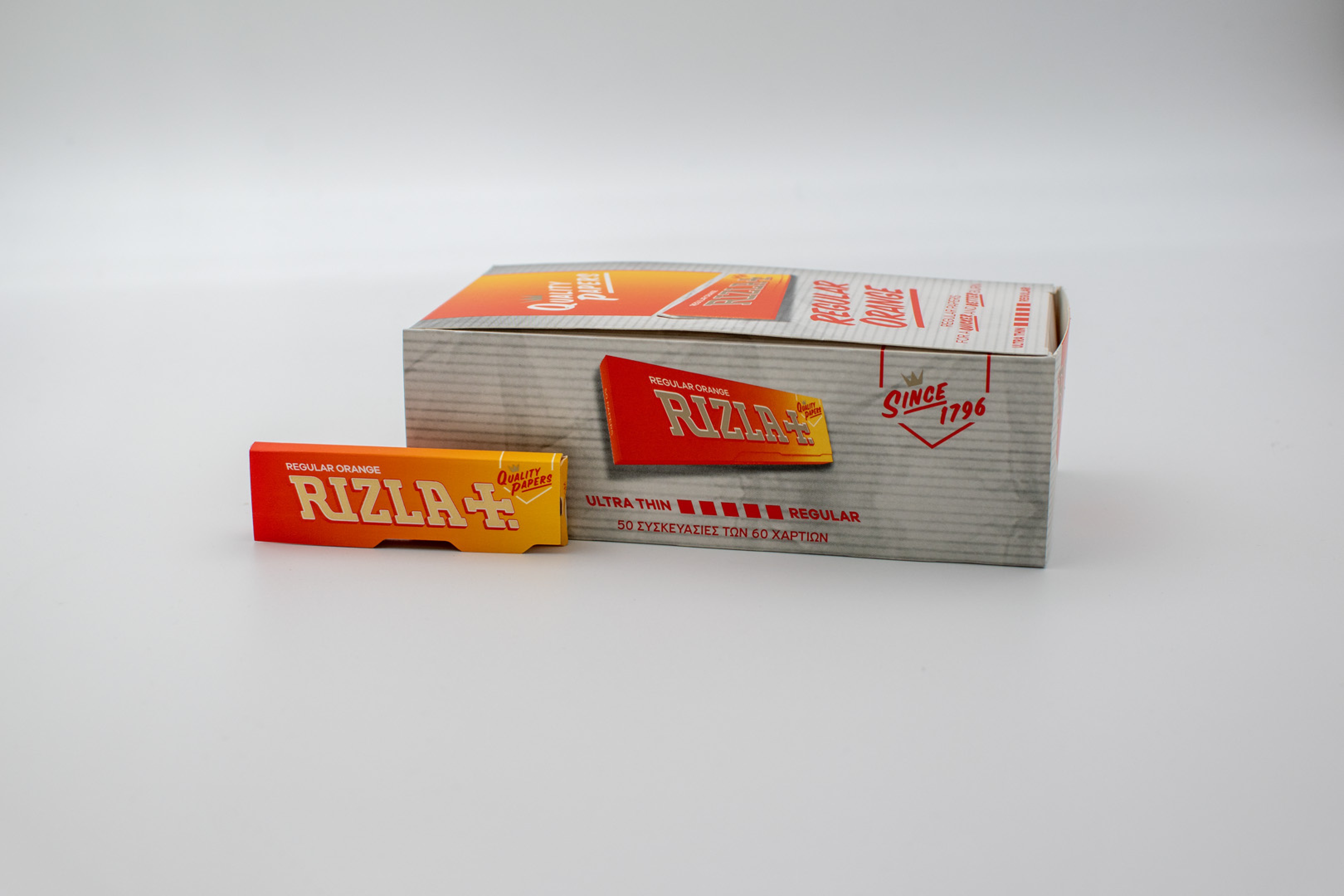 RIZLA ΠΟΡΤΟΚΑΛΙ (60 ΦΥΛΛΟ) ΧΑΡΤΑΚΙΑ