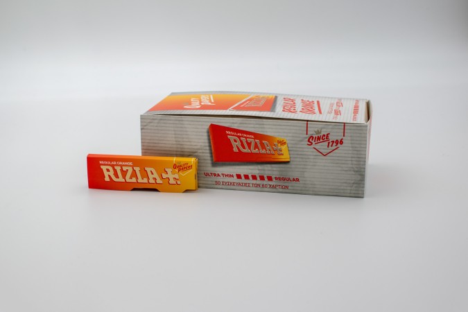 RIZLA ΠΟΡΤΟΚΑΛΙ (60 ΦΥΛΛΟ) ΧΑΡΤΑΚΙΑ