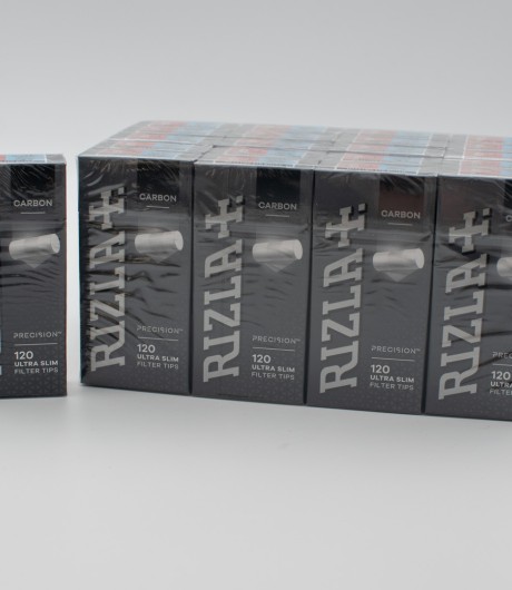 RIZLA ULTRA SLIM ΜΕ ΑΝΘΡΑΚΑ (120 ΤΕΜ)