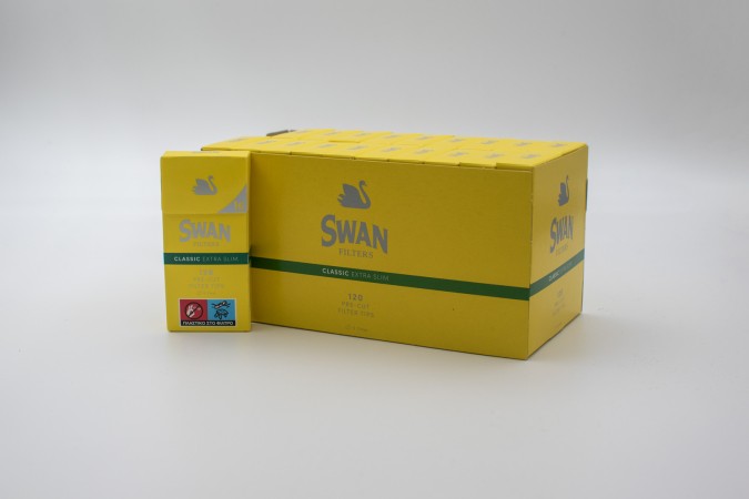 SWAN ΚΙΤΡΙΝΟ ΦΙΛΤΡΑΚΙ 120 ΤΕΜ