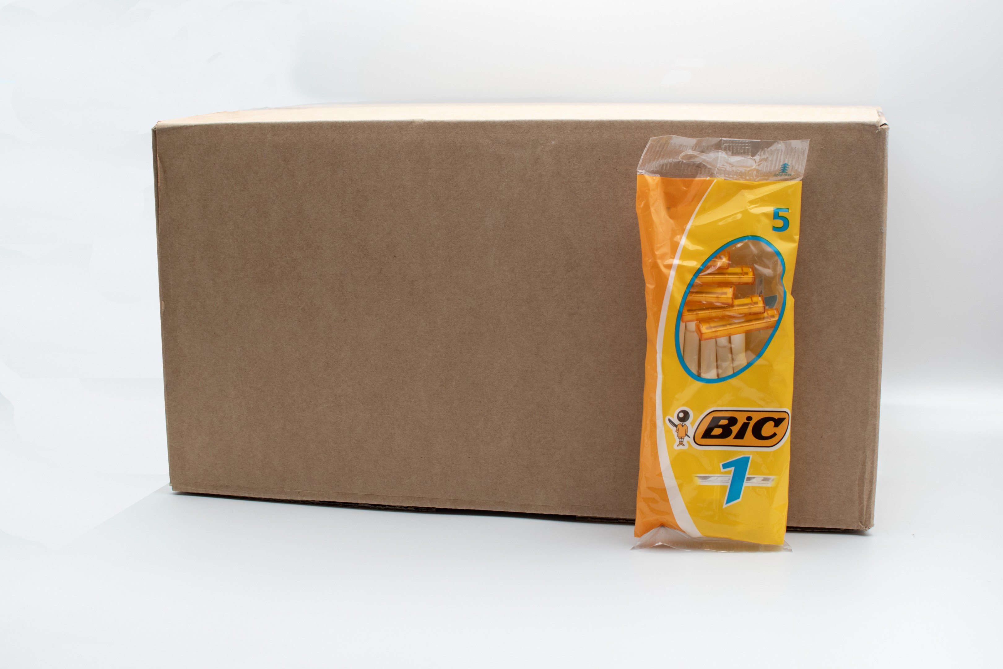 BIC ΞΥΡΑΦΑΚΙΑ ΚΙΤΡΙΝΟ (5 ΤΕΜ)